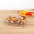 Restaurantware Met Lux Heavy-Duty Wire Baking Rack, 8.5 x 12 Inch, Fits Quarter Size Sheet Pan, Stainless Steel