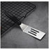 2 Pack Small Metal Spatula, Mini Stainless Steel Spatula for Flipping and Baking with Non-Slip Handle