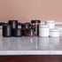 Fellow Atmos Vacuum Coffee Canister & Food Storage Container, 0.4 Liter Holds 6 oz of Coffee Beans, Airtight Clear Glass