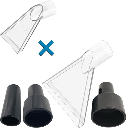 Compatible Extractor Attachment for All Shop Vacs, 2-1/2", 1-7/8", & 1-1/4" Three Adapters for Auto Detailing