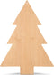 Christmas Bamboo Cutting Board - Christmas Tree Shape Serving Board for Kitchen, Decorative Wood Cheese Platter