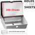 AIFUSI Commercial Paper Towel Dispensers, Wall Mount Toilet Tissue Dispensers Paper Towel Holder C-Fold/Multifold Paper
