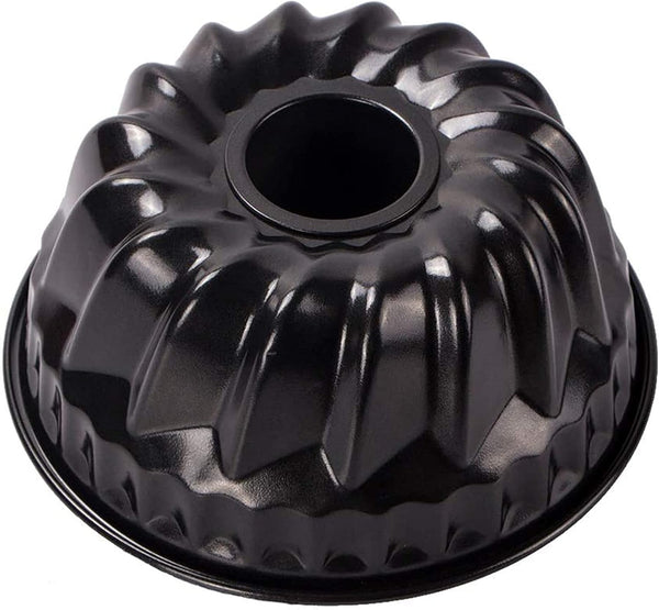 Webake 7 Inch Fluted Tube Pan, Non-stick Heavy Duty Carbon Steel Baking Mold for 6QT 8QT Insta Pot