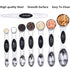 Stainless Steel Baking Tools, Magnetic Double-Headed Measuring Spoons, 8 PCS