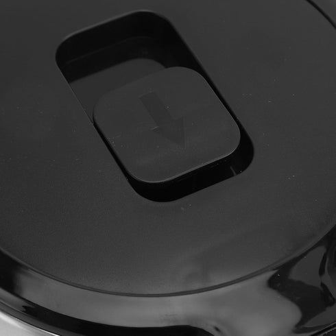 Double Wall Stainless Steel Electric Kettle, 900W Automatic Power Off, 2L Capacity for Home & Office, Black