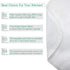3 Pack Mesh(8"x12"/10"x12"/13"x13") Nut Milk Bag Reusable Food Strainer Nut Bags for Straining Almond/Soy Milk Greek