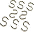 Millennial Essentials Mini S Hooks, 200pcs S Shaped Wire Hook Hangers for DIY Crafts, Jewelry, Key Chain