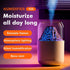 Portable Mini Volcano Humidifier, 300ml Small Cool Mist USB Personal Desktop Humidifier for Baby Bedroom Travel Office,