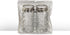 Retro Style Salt and Pepper Shakers with Stainless Tops, 2