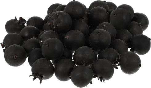 Artificial Blueberry, Fake Blueberries, Lifelike Frosted Blueberries Simulation for Decor, 50pcs