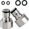 FERRODAY Ball Lock Keg Coupler Adapters for Sankey to Ball Lock Conversion Kit, Stainless Steel, Fits A D S G Type Keg