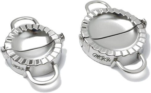 Stainless Steel Dumpling Maker, Pie Gyoza Empanada Press Mold, Ravioli Dumpling Mould Pastry Tools, 1 Set