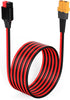 XT60 to Anderson Adapter, 12AWG XT60 Female to Anderson Connector Cable for RC Battery, Solar Power Station, 6FT
