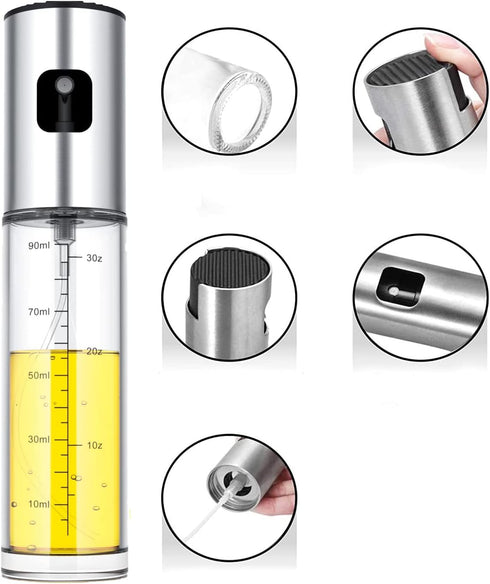100ml Oil Sprayer for Cooking - Olive Oil Spritzer for Air Fryer, Salad, BBQ, Roasting