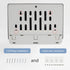 Commercial Bathromm Multifold Paper Towel Dispenser Wall Mount Trifold Hand Towel Dispenser