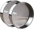 2 Pack Professional Round Flour Sifter (60/40 Mesh) 6/8/9.5 Inch, Fine Mesh Flour Sieve, Premium Rustproof Stainless