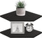Homode Corner Shelf Wall Mount, Set of 2 Corner Floating Shelves with