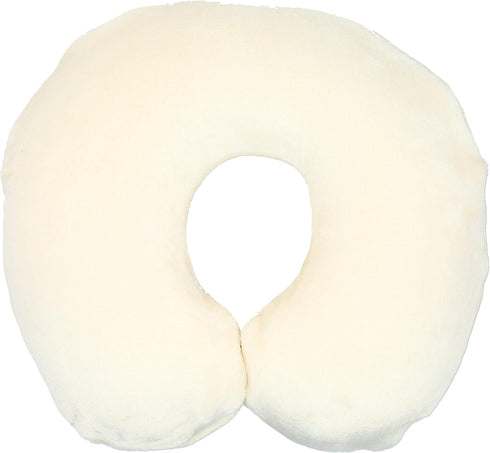 Pavilion Gift Company Mom-12 Royal Plush Love You Mom Soft Memory Foam Travel Neck Pillow, 12", Cream