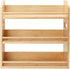 3 Counter Tier Bamboo Spice Rack, Spice Rack Organizer, Seasoning Jars Rack Shelf Spice Organizer for Kitchen or Wall