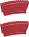 uxcell 2pcs Silicone Assist Hot Pan Handle Holder, Non-Slip Heat Resistant Sleeve for Kitchen Cookware
