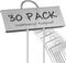 STARTOSTAR 30-Pack Metal Plant Labels Weatherproof Garden Markers,Height 10.6'', Label Area 3.5''X