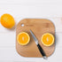 Home Mini Cutting Board, Small Fruit Cutting Board, Solid Bamboo Wood Board, Set of 2