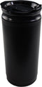 Iconikal Insulated Coffee Tumbler with Built-In French Press, 16 oz Black On-the-Go Coffee Maker