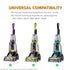 Replacement Belts for Bissell 2910, 2987, 2806 - PowerForce PowerBrush & TurboClean PowerBrush - Pack of 2