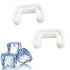 PIAOLGYI 2 Pcs Ice Scoop Holder for Frigidaire Countertop Ice Maker, White (Ice Scoop NOT Included)