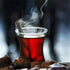 ums Turkish Tea Glass Set, Slim Waist Design, 12 Pieces for 6 People, Includes Glasses & Saucers