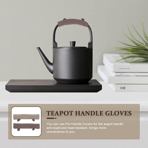 CALLARON Oven Mitt Tea Kettle Handle Cover, 2pcs Hot Pot Pan Handle Sleeve