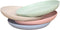 LuckyZone 7.8 Inches Unbreakable Wheat Straw Plates - Reusable Plate Set, Dishwasher & Microwave Safe