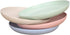 LuckyZone 7.8 Inches Unbreakable Wheat Straw Plates - Reusable Plate Set, Dishwasher & Microwave Safe