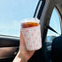 Elyndor 16-18oz) Reusable Insulated Sleeve for Iced Coffee Cup, Coffee Neoprene Sleeve for Cold & Hot Drinks, Beverage