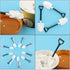 100pcs Disposable Plastic Shovel Shape Spoon, Cute Dessert Stick Party Cutlery