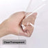 Barossa Design Long Shower Curtain Liner 78" Height, 6 Magnets & 8G Heavy Duty PEVA, Clear, 72x78