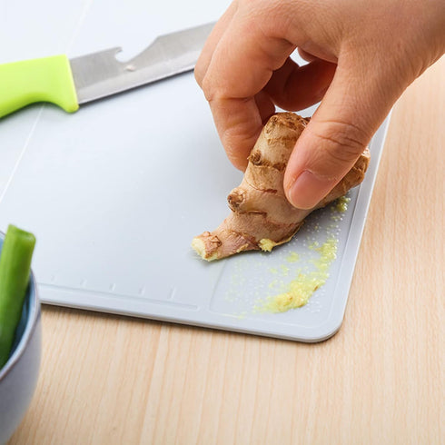 Foldable Kitchen Cutting Board Mats, Portable Plastic Fruit Chopping Board, Non Slip Mat for Meat & Vegetables (Nordic
