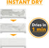 Countertop Counter SpaceAid DryingNeat Sink Organizer, Instant Dry Sink Caddy Organizers, Kitchen Sponge Soap Holder