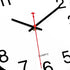 Foxtop Black Wall Clock, Silent Non-Ticking 12 Inch Quartz Battery Operated Round Analog Clock for Home