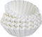 Tupkee Coffee Filters 4-6 Cups, 200 Count Junior Basket Style, Chlorine Free Paper Coffee Filter, Made in USA
