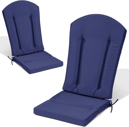 50x20 Inch Crestlive Products Adirondack Chair Cushion Outdoor Rocking Chair Cushion Water Resistant High Back Patio