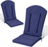 50x20 Inch Crestlive Products Adirondack Chair Cushion Outdoor Rocking Chair Cushion Water Resistant High Back Patio