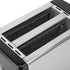 Breakfast Machine Bread Toaster, 2 Slice Slim Body Design, EU Plug 220-240V for Home and Office Kitchen Supplies