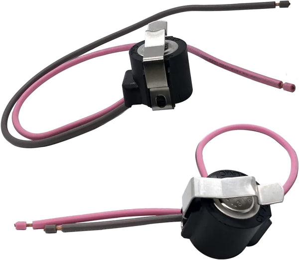 W10225581 Bimetal Defrost Thermostat for Whirlpool, Kenmore, Replaces WPW10225581 PS11750673