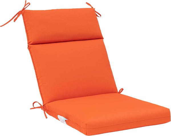 QILLOWAY High Back Outdoor Rocking Chair Cushion - Weather Resistant Polyester Foam