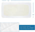 2 Pack 8" Crib Mattress Protector Waterproof Crib Sheets Fitted Mattress Pad Cover Soft Terry Breathable Fit