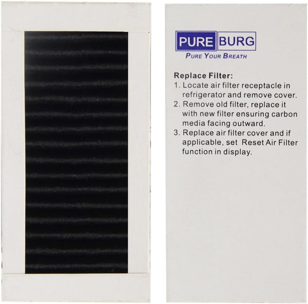 PUREBURG PAULTRA2 Replacement Refrigerator Air Filter for Frigidaire Paultra II, Electrolux 242047805, 12-Pack