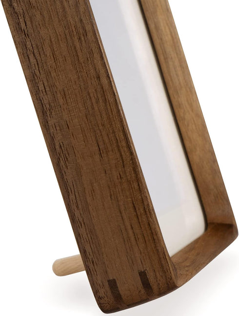 8x8 8x8 6x6, FLECHAZO Picture Frames, Natural Walnut Wood Frame with Mat for Pictures Square Wall Gallery Photo Frame