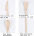 Travel Utensil Set with Case, 2 Sets Wheat Straw Reusable Spoon Chopstick Forks Tableware, Portable Cutlery for Daily