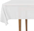DecorRack 2 Rectangular Tablecloths, BPA-Free Plastic, 54 x 108 inch, Dining Table Cloth for Parties, Picnic, Camping,